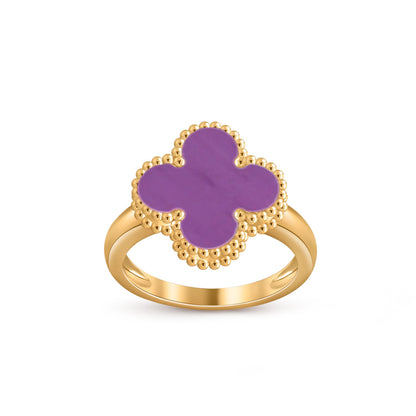 [OAK JURI]CLOVER RING GOLD COLLECTION