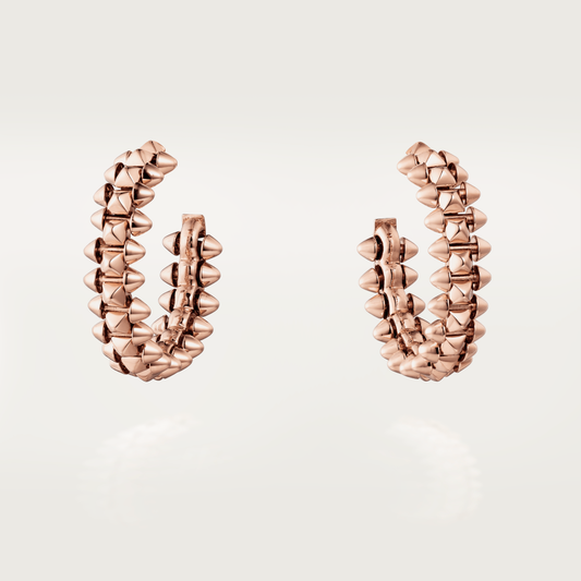[OAK JURI]CLASH SMALL HOOP EARRINGS
