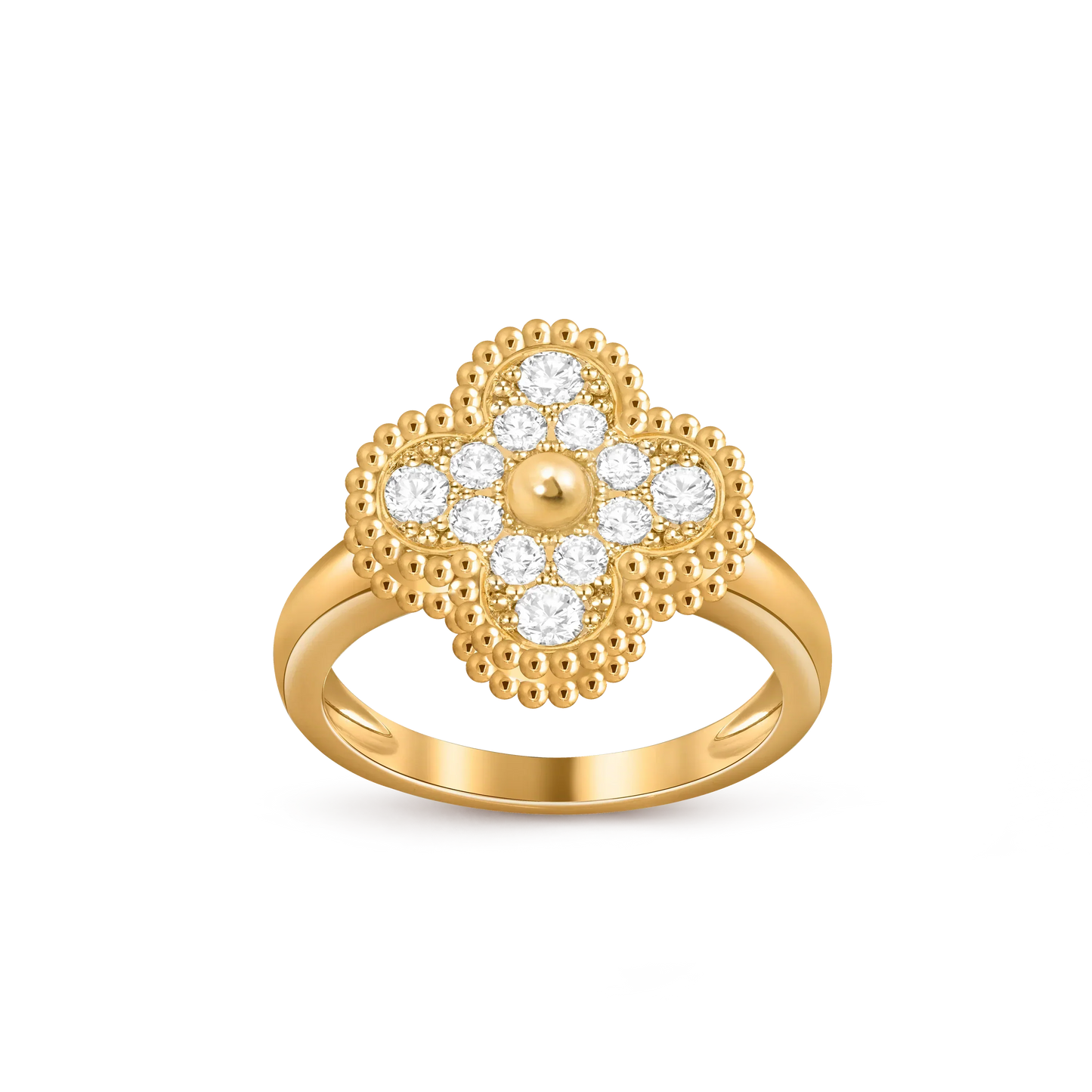 [OAK JURI]CLOVER RING GOLD COLLECTION