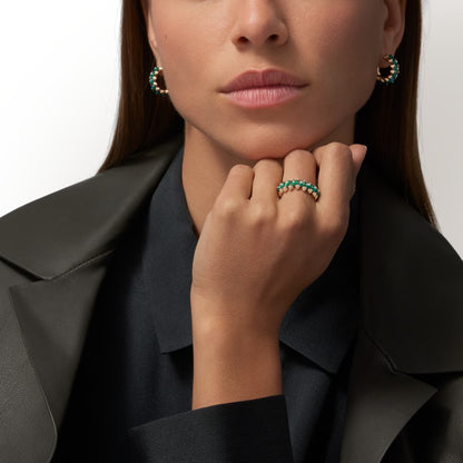 [OAK JURI]CLASH 7.9MM AGATE CHALCEDONY RING