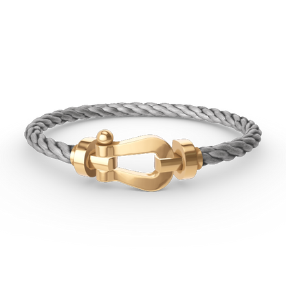 [OAK JURI]FORCE LARGE HORSESHOE NO DIAMOND BRACELET GOLD