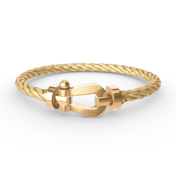 [OAK JURI]FORCE LARGE HORSESHOE NO DIAMOND BRACELET GOLD