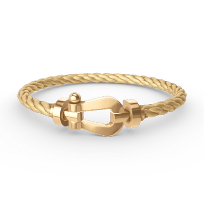 [OAK JURI]FORCE LARGE HORSESHOE NO DIAMOND BRACELET GOLD
