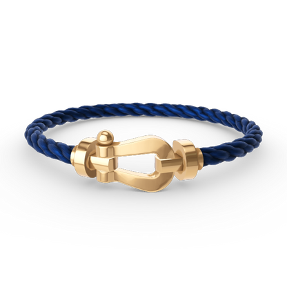 [OAK JURI]FORCE LARGE HORSESHOE NO DIAMOND BRACELET GOLD
