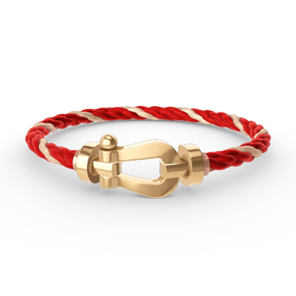 [OAK JURI]FORCE LARGE HORSESHOE NO DIAMOND BRACELET GOLD