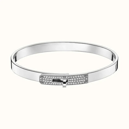 [OAK JURI]KELLY SILVER DIAMOND BRACELET