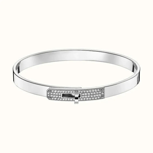 [OAK JURI]KELLY SILVER DIAMOND BRACELET