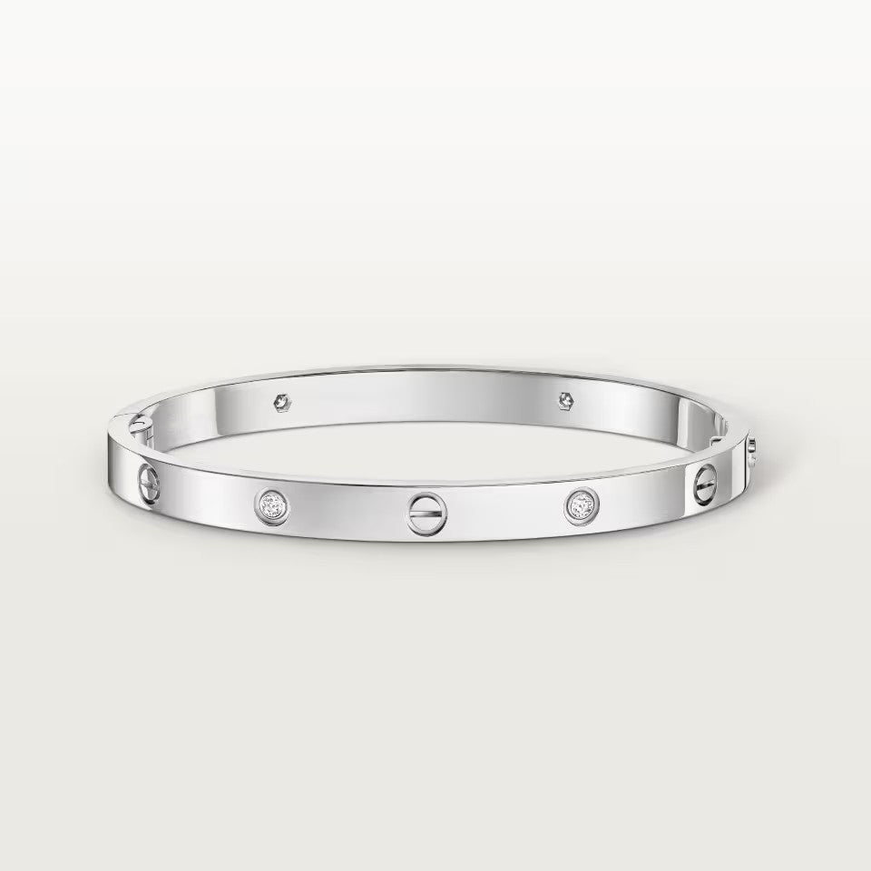 [OAK JURI]LOVE BRACELET 4.8MM 4 DIAMONDS
