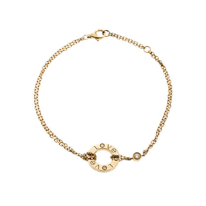 [OAK JURI]LOVE BRACELET 2 DIAMOND