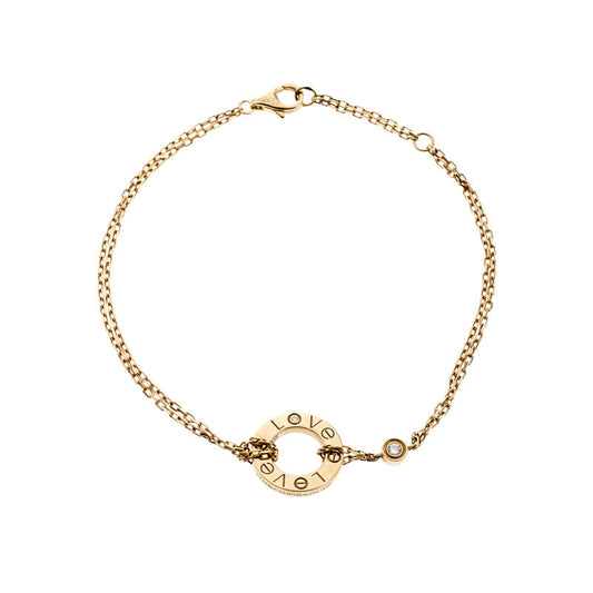 [OAK JURI]LOVE BRACELET 2 DIAMOND