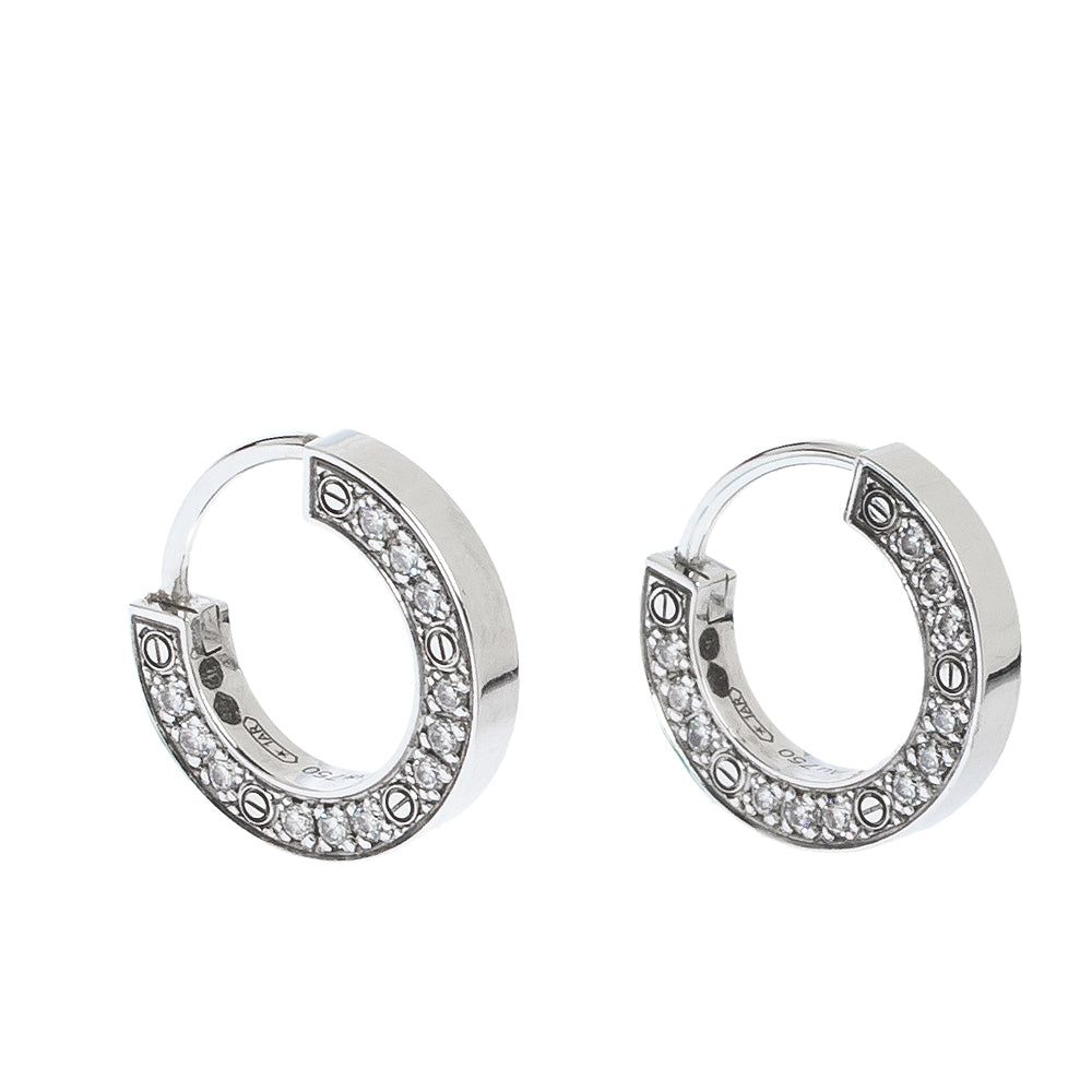 [OAK JURI]LOVE DIAMOND EARRINGS