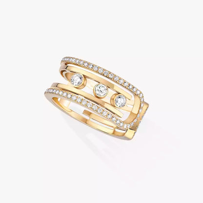 [OAK JURI]Move 10th Diamond Ring in Gold