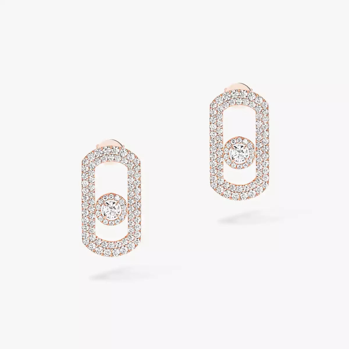 [OAK JURI]So Move Pave_-Set Diamond Earrings in Silver