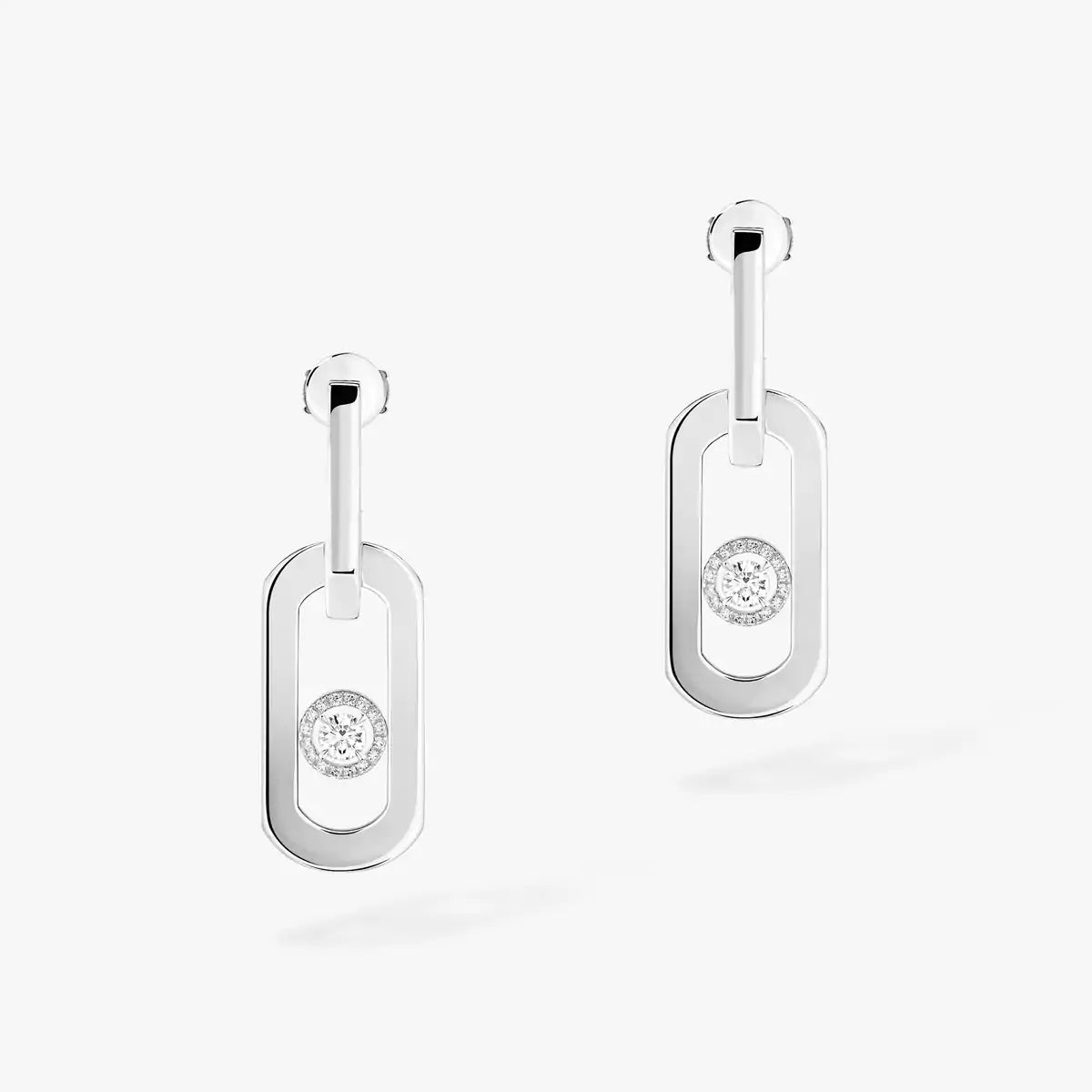 [OAK JURI] So Move XL Diamond Hoop Earring