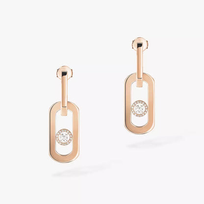 [OAK JURI] So Move XL Diamond Hoop Earring