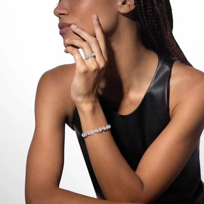 [OAK JURI]Diamond Wedding Ring My Twin
