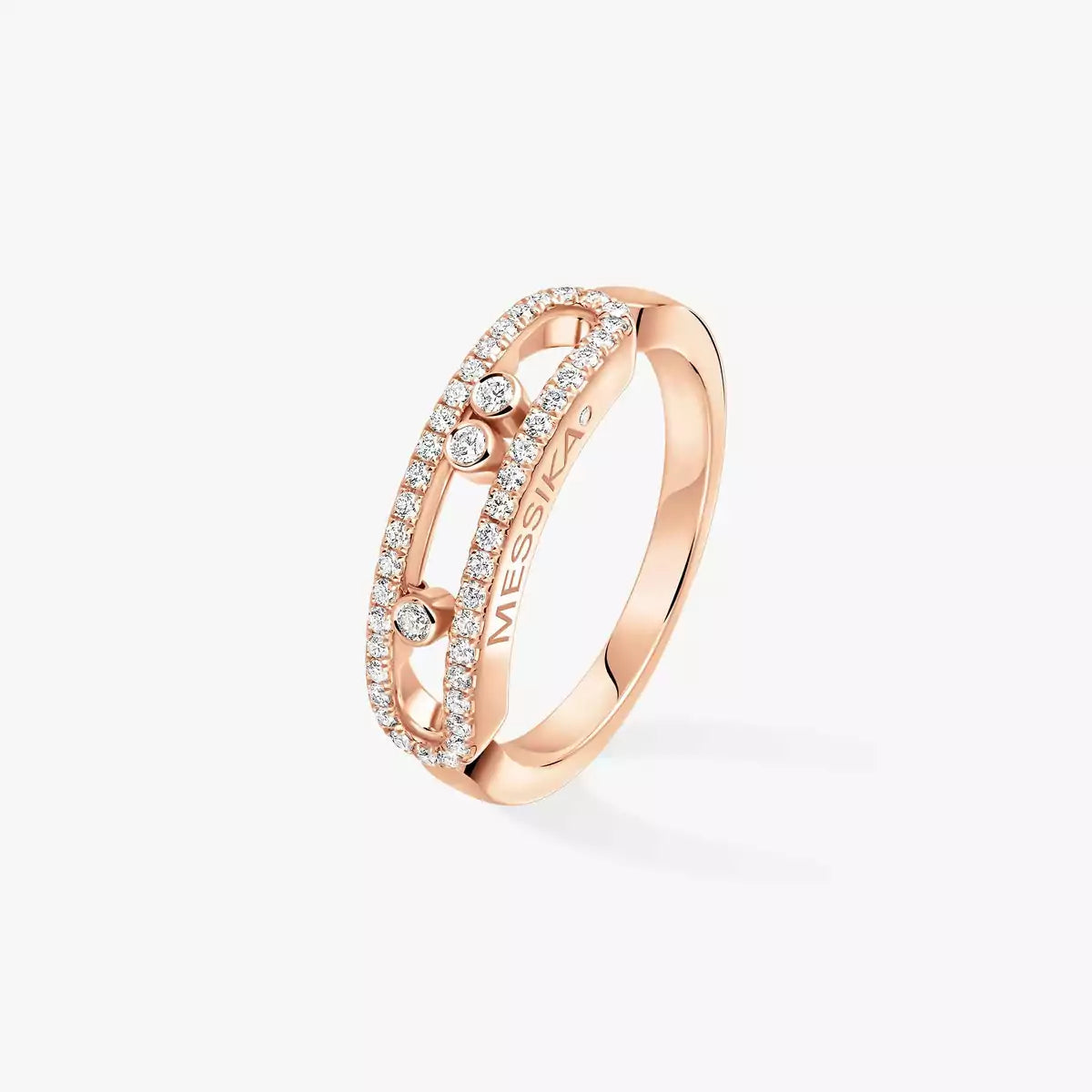 [OAK JURI] Baby Move Gold Diamond Pave_ Ring