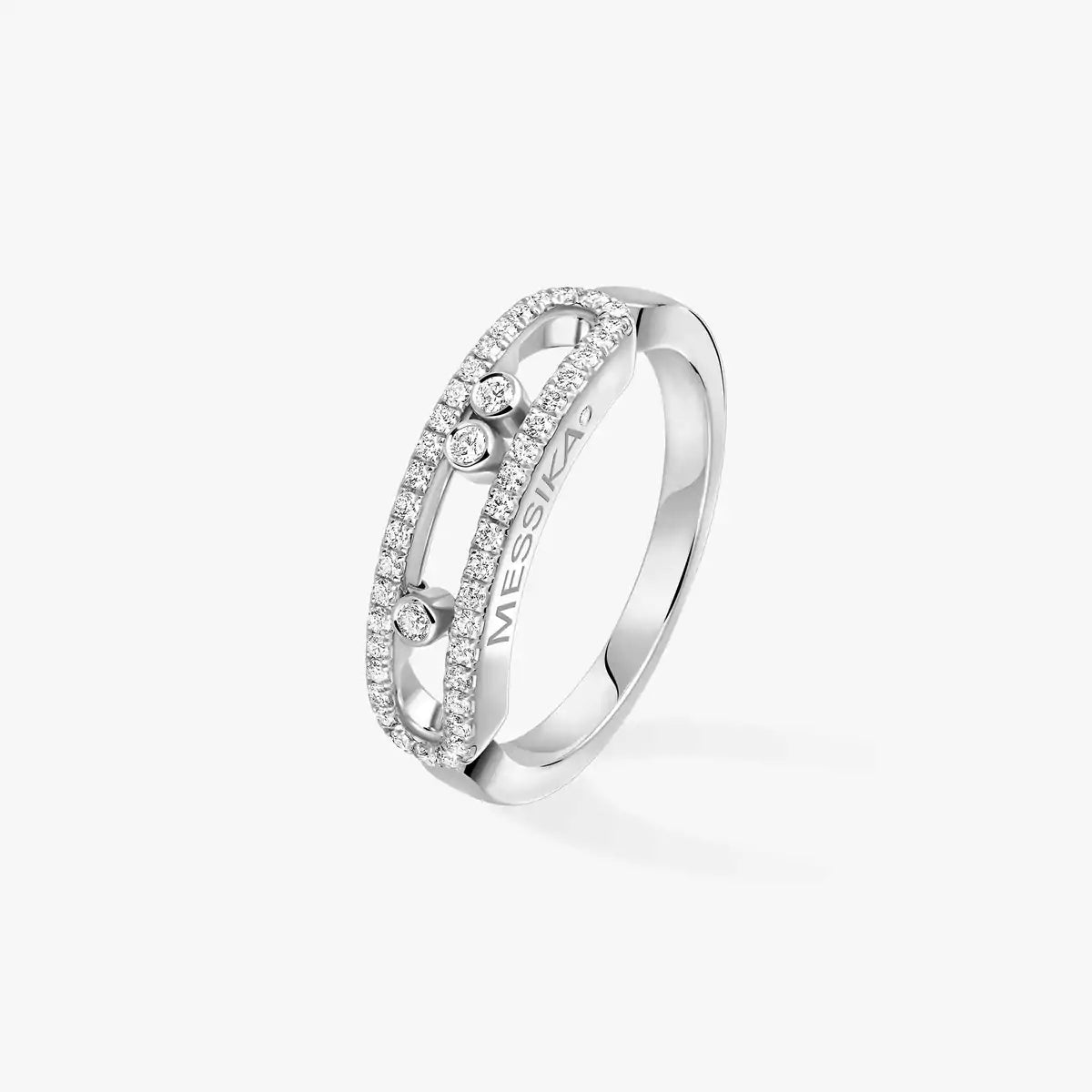 [OAK JURI] Baby Move Gold Diamond Pave_ Ring