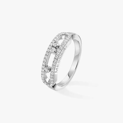 [OAK JURI] Baby Move Gold Diamond Pave_ Ring