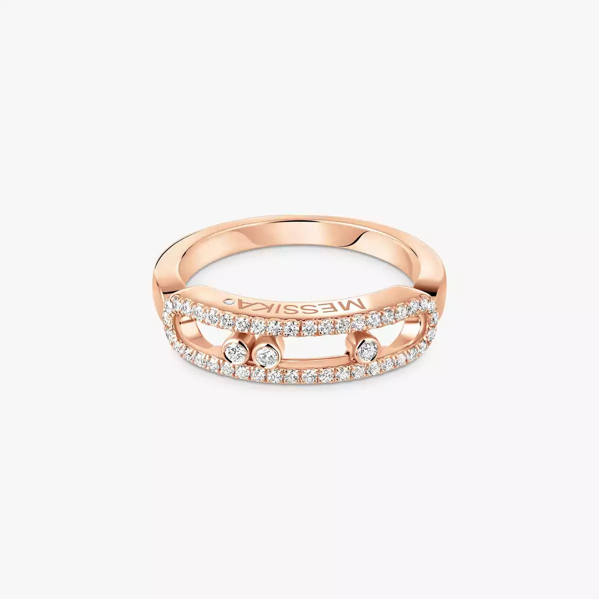 [OAK JURI] Baby Move Gold Diamond Pave_ Ring