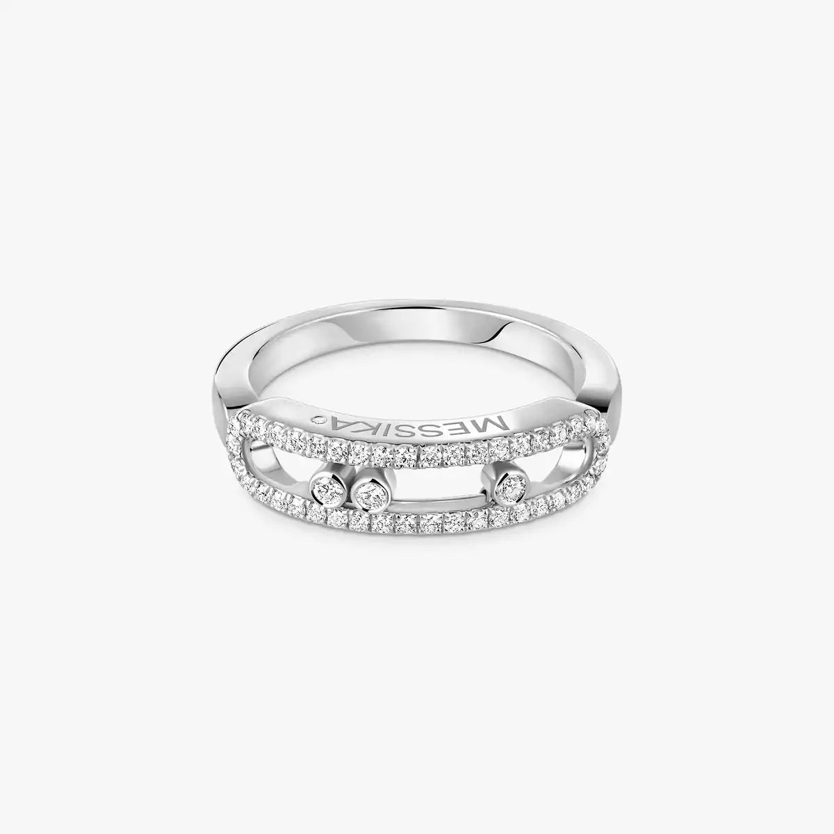 [OAK JURI] Baby Move Gold Diamond Pave_ Ring