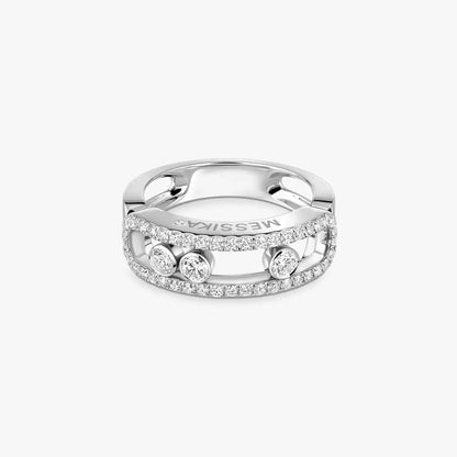 [OAK JURI] Move Gold Diamond Pave_ Ring