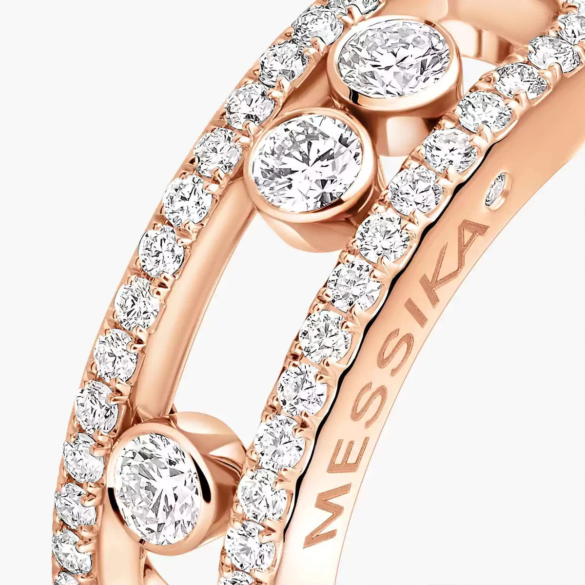 [OAK JURI] Move Gold Diamond Pave_ Ring