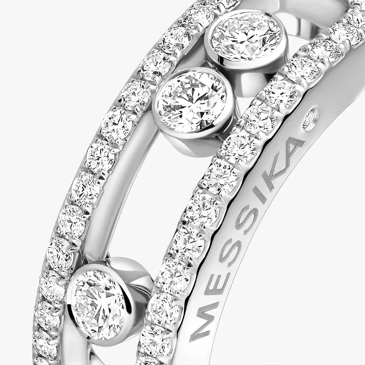 [OAK JURI] Move Gold Diamond Pave_ Ring