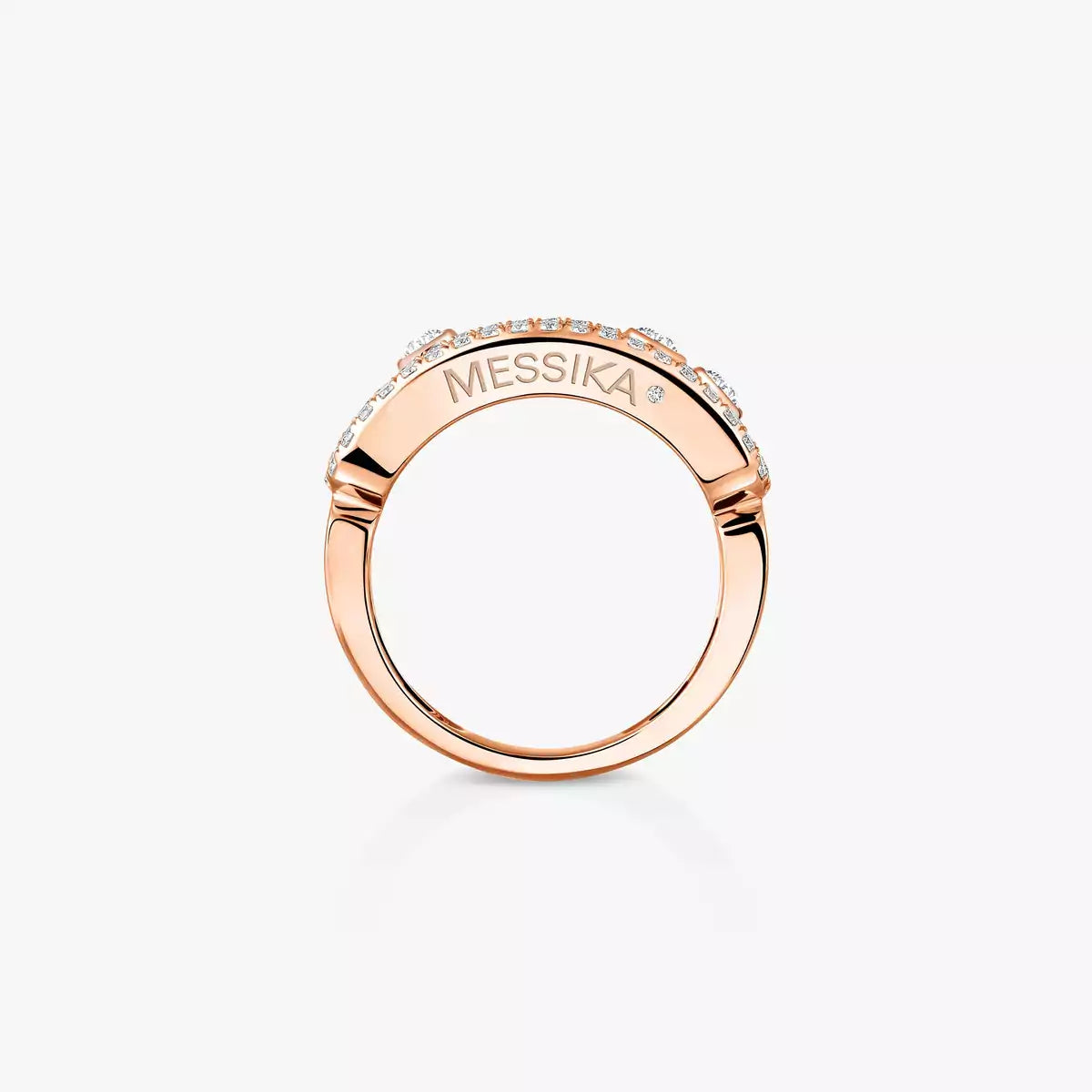 [OAK JURI] Move Gold Diamond Pave_ Ring