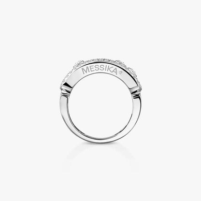 [OAK JURI] Move Gold Diamond Pave_ Ring