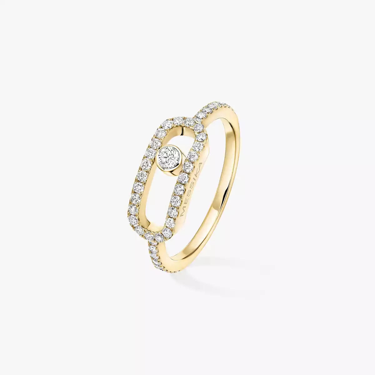 [OAK JURI]Move Uno Diamond Ring in Gold
