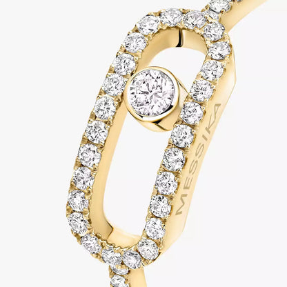 [OAK JURI]Move Uno Diamond Ring in Gold