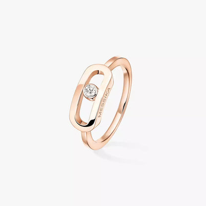 [OAK JURI]Move Uno Diamond Ring in Gold