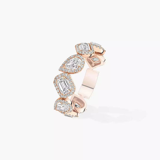 [OAK JURI]Diamond Wedding Ring My Twin