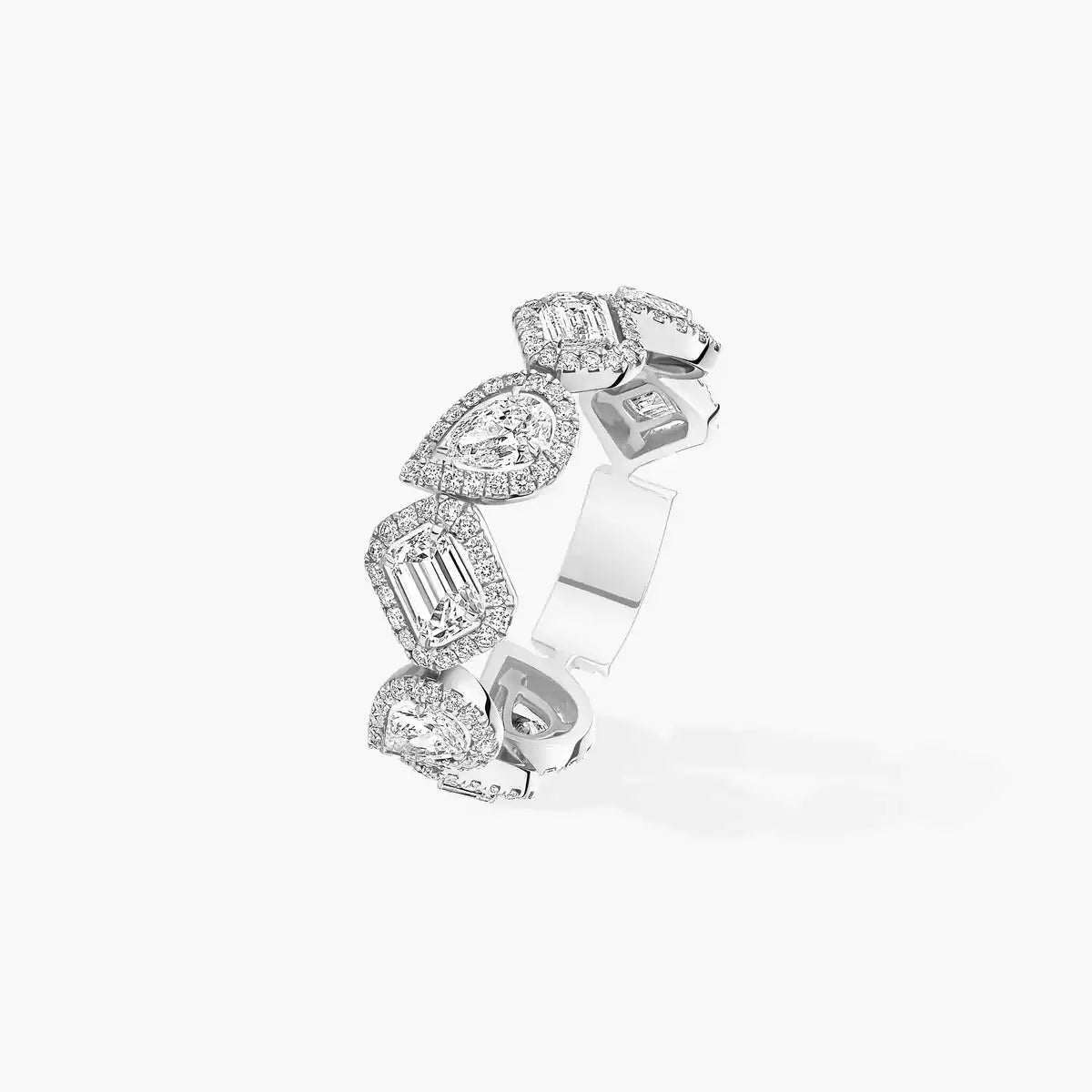[OAK JURI]Diamond Wedding Ring My Twin