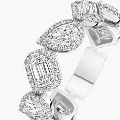 [OAK JURI]Diamond Wedding Ring My Twin