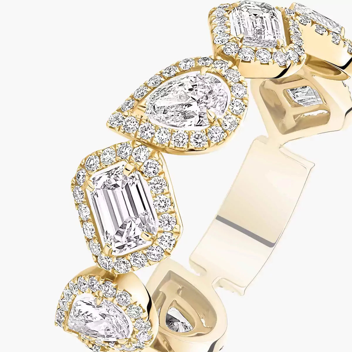 [OAK JURI]Diamond Wedding Ring My Twin