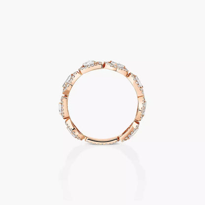 [OAK JURI]Diamond Wedding Ring My Twin