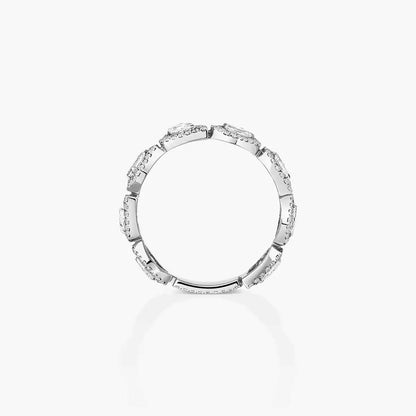 [OAK JURI]Diamond Wedding Ring My Twin