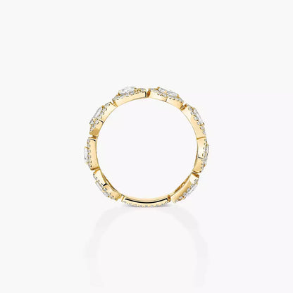 [OAK JURI]Diamond Wedding Ring My Twin