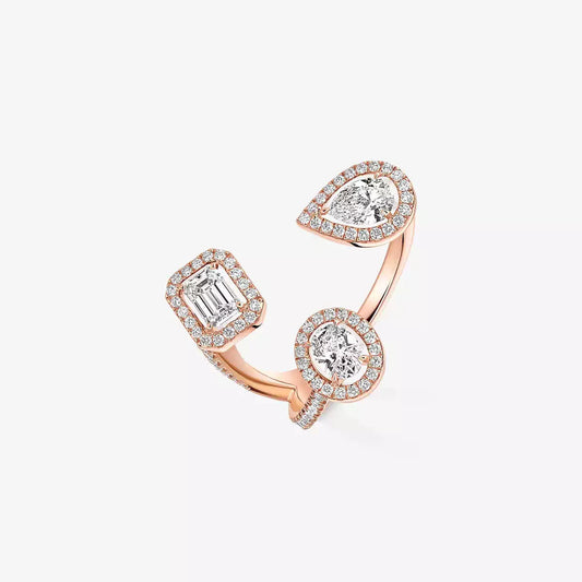 [[OAK JURI] Diamond Ring 0,25ct My Twin Trilogy