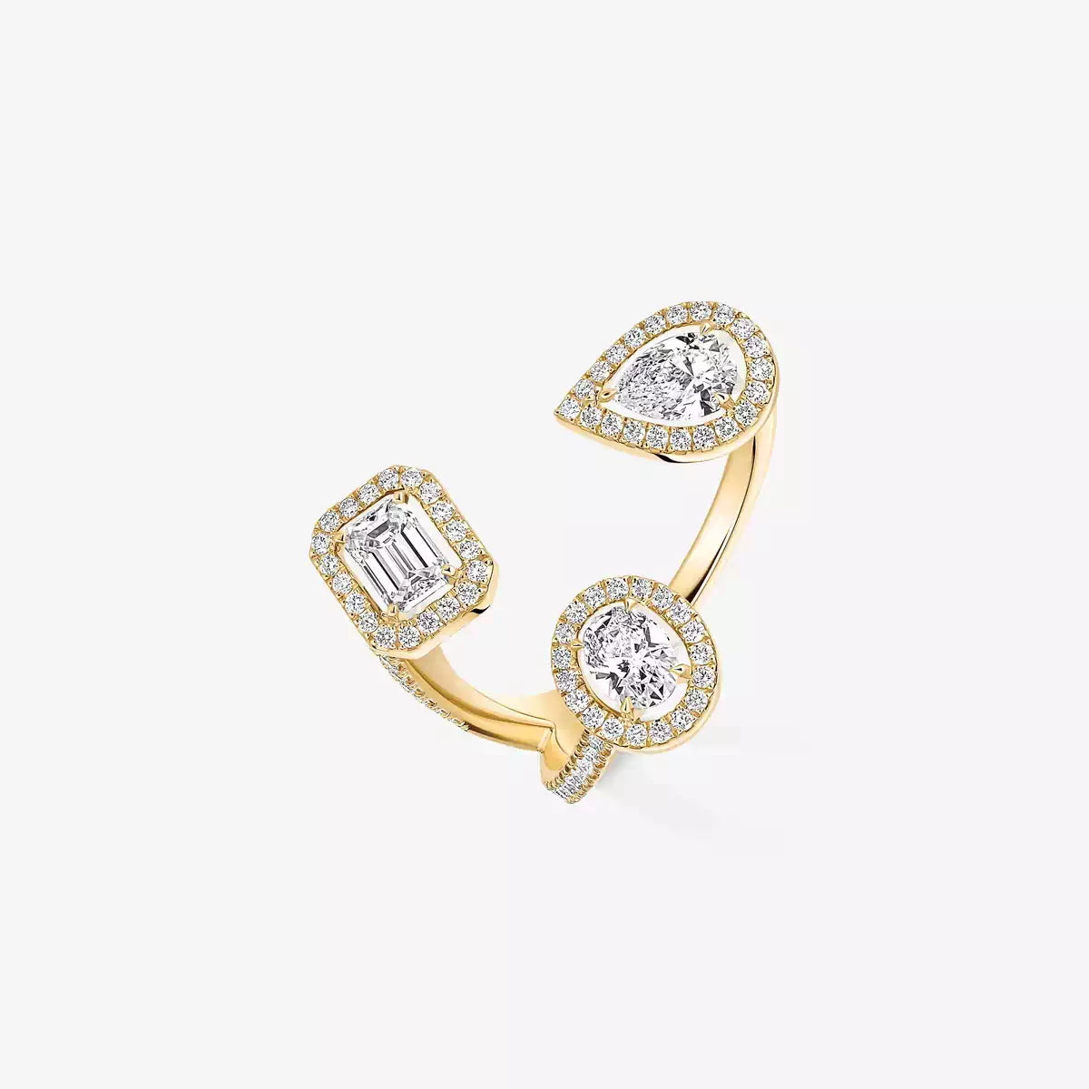 [[OAK JURI] Diamond Ring 0,25ct My Twin Trilogy