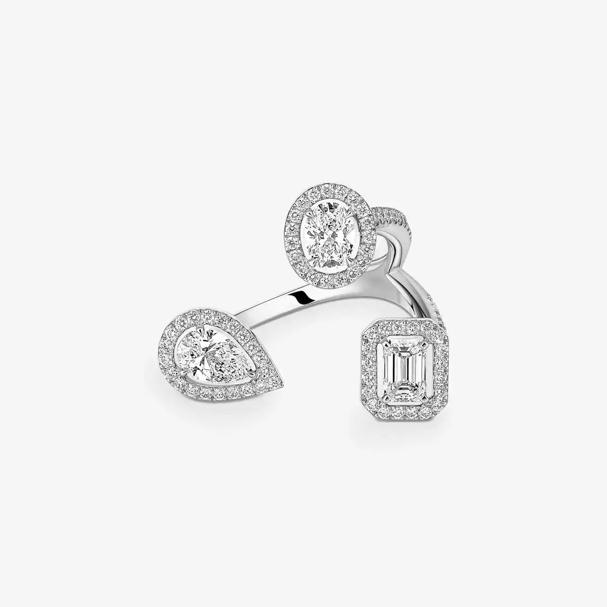 [[OAK JURI] Diamond Ring 0,25ct My Twin Trilogy