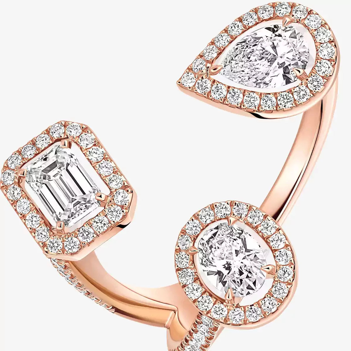 [[OAK JURI] Diamond Ring 0,25ct My Twin Trilogy