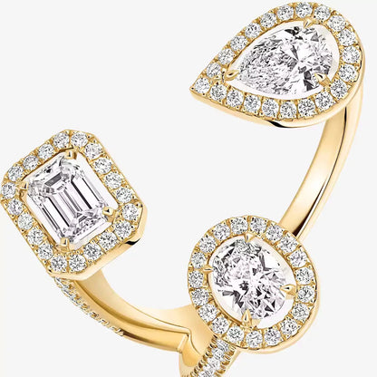 [[OAK JURI] Diamond Ring 0,25ct My Twin Trilogy