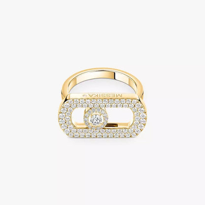 [OAK JURI]So Move Pave_-Set Diamond Ring