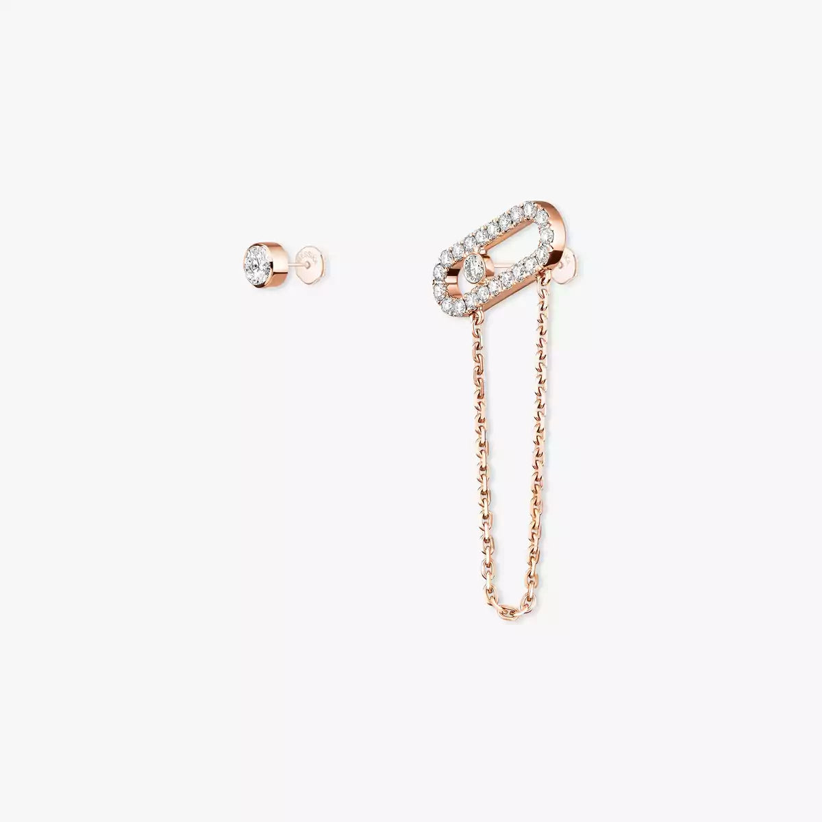 [OAK JURI]Move Uno Diamond Earrings