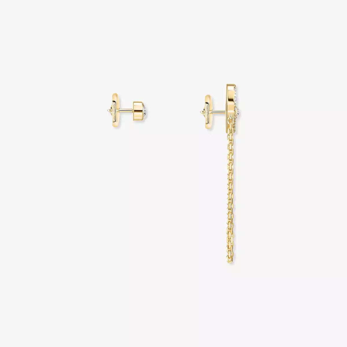 [OAK JURI]Move Uno Diamond Earrings