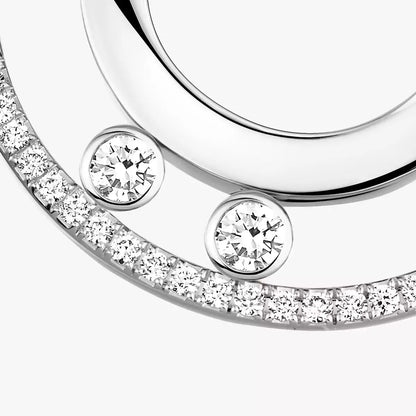 [OAK JURI]Move Romane Small Diamond Hoop Earrings