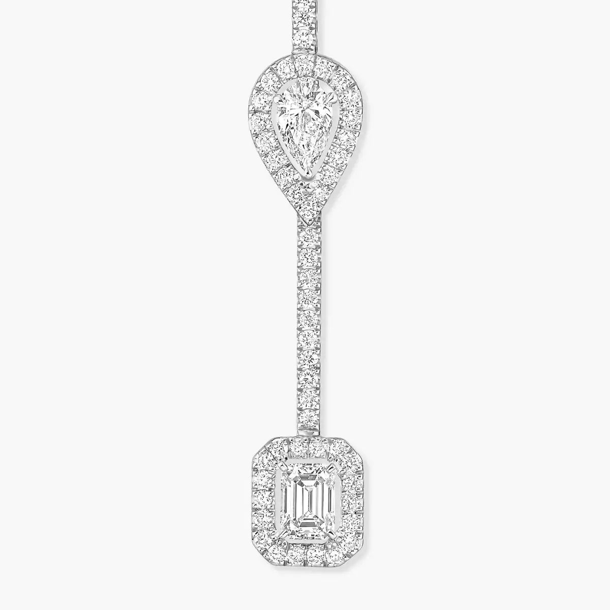 [OAK JURI]Diamond Drop Earrings My Twin